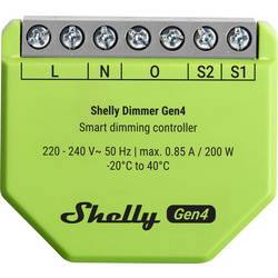Shelly Dimmer Gen4 Shelly Stmívač Wi-Fi, Bluetooth, ZigBee