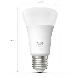 Philips Hue LED žárovka 929003856101 Energetická třída (EEK2021): E (A - G) Hue White E27 teplá bílá