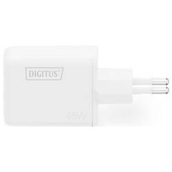Digitus DA-10302 USB nabíječka, 1x USB A , 1x USB-C®, 45 W, bílá