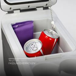 AEG Bordbar BK6 chladicí box a topný box termoelektrický (peltierův článek) 12 V/DC šedá 6 l 20°C pod teplotu okolí