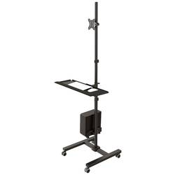Neomounts FPMA-MOBILE1700 Pojízdný vozík na PC/monitor 1 Displej: (s) 25,4 cm (10) - 81,3 cm (32) černá nakláněcí, otočný, naklápěcí, nastavitelná výška