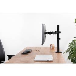 Neomounts FPMA-D550BLACK držák na stůl pro monitor 1 Displej: (s) 25,4 cm (10) - 81,3 cm (32) černá nakláněcí, otočný, naklápěcí, nastavitelná výška
