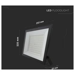 V-TAC VT-44109 23982 LED reflektor Energetická třída (EEK2021): F (A - G) 100 W Barvy světla (LED svítidlo): studená bílá