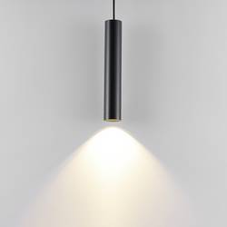 Deko Light Can 350, 1x 7,5 W GU10, Schwarz 342257 závěsné světlo GU10 7.5 W černá