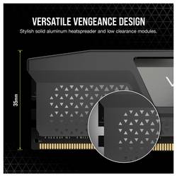 Corsair VENGEANCE DDR5 6000MT/s 16GB - Grey RAM modul pro notebooky DDR5 16 GB 1 x 16 GB 288pin DIMM CL36 CMK16GX5M1E6000Z36