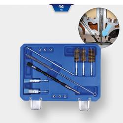 Brilliant Tools BT551380 Sada pro čištění vstřikovačů a přihrádky, 14 ks