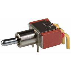 C & K Switches 7107SD9ABE Toggle Switch 7000 Series 20 V/AC, 20 V/DC 1x zap/(vyp)/(zap) 1 ks Bulk