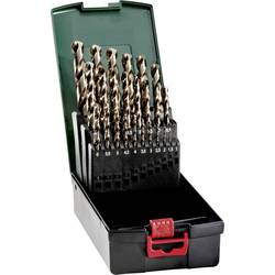 Metabo 627672000 sada spirálových vrtáku do kovu 25dílná 1 mm, 1.5 mm, 2 mm, 2.5 mm, 3 mm, 3.5 mm, 4 mm, 4.5 mm, 5 mm, 5.5 mm, 6 mm, 6.5 mm, 7 mm, 7.5 mm, 8