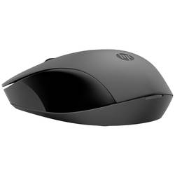 HP 150 optická myš, přenos bezdrátový, 3 tlačítko, 1600 dpi, černá
