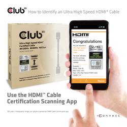 club3D HDMI kabel Zástrčka HDMI-A 1.50 m černá CAC-1370 HDMI kabel