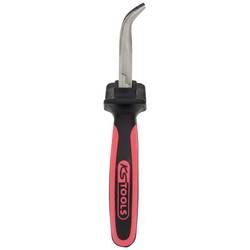 KS Tools 1151018 ploché jehlové kleště 45° zahnuté nástrojová ocel 165 mm