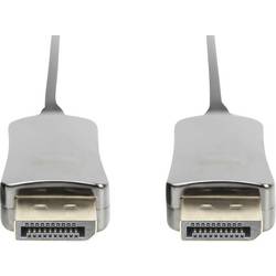Digitus DisplayPort / optické vlákno kabel Konektor DisplayPort, Konektor DisplayPort 10.00 m černá AK-340107-100-S 8K UHD Kabel DisplayPort