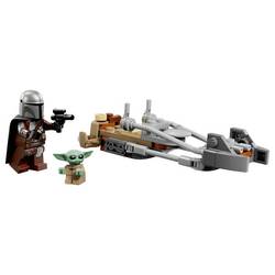 75436 LEGO® STAR WARS™ Mandalorianům a Grogu na jejich speeder Bike™ (75436)