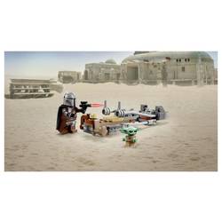 75436 LEGO® STAR WARS™ Mandalorianům a Grogu na jejich speeder Bike™ (75436)