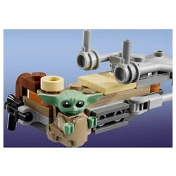 75436 LEGO® STAR WARS™ Mandalorianům a Grogu na jejich speeder Bike™ (75436)