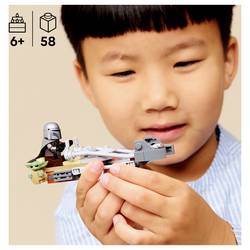 75436 LEGO® STAR WARS™ Mandalorianům a Grogu na jejich speeder Bike™ (75436)