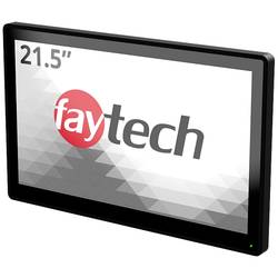 Faytech FT215TMCAPOB dotykový monitor Energetická třída (EEK2021): G (A - G) 54.6 cm (21.5 palec) 1920 x 1080 Pixel 16:9 1.5 ms HDMI™, DisplayPort, VGA, USB B,