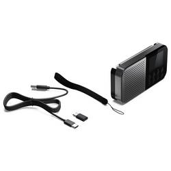 Sharp DR-P520 (GY) DR-P520 outdoorové rádio, FM, DAB, Bluetooth, s USB nabíječkou, na dotek výrazná tlačítka, černá
