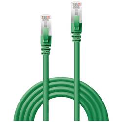 LINDY 47681 RJ45 síťové kabely, propojovací kabely CAT 6A S/FTP 5.00 m zelená 1 ks