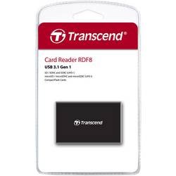 Transcend TS-RDF8K2 externí čtečka paměťových karet USB 3.2 (Gen 1x1) černá