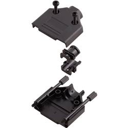 MH Connectors MHDTPPK-09-BK-K 6560-0108-01 D-SUB pouzdro Pólů: 9 plast 180 ° černá 1 ks