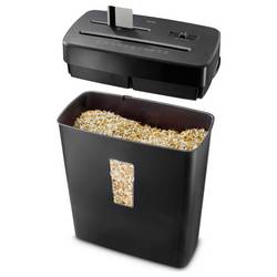 Hama Prime M50CD-B skartovačka 6 listů 2 x 12 mm P-5 13 l Křížový řez kreditní karty