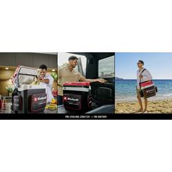 Einhell TE-COL 18/27 Li-Solo Aku chladicí box Energetická třída (EEK2021): D (A - G) termoelektrický (peltierův článek) 12 V, 18 V, 230 V černá, červená, bílá