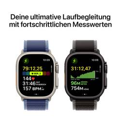 Apple Watch Ultra 3 GPS + Cellular 49 mm Titanový kryt Řemínek Alpine Loop černá L