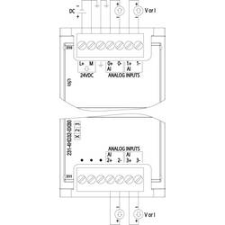Siemens SM 1231, AI 4x13 bi 6ES72314HD320XB0 modul analogového vstupu pro PLC 35 V