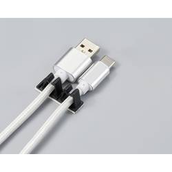TRU COMPONENTS kabelová spona TC-12533420 Průměr kabelového svazku (rozsah) 7.8 mm (max) černá 20 ks