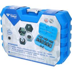 Brilliant Tools BT026000 sada vložek zástrčného klíče se spirálovou drážkou , BT026000