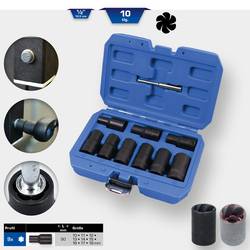 Brilliant Tools BT026000 sada vložek zástrčného klíče se spirálovou drážkou , BT026000
