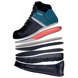 uvex 3 asphaltpro 6559241 bezpečnostní obuv S3, velikost (EU) 41, černá, modrá, 1 pár