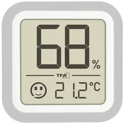 TFA Dostmann Humidore teploměr a vlhkoměr stříbrná 30.5056.54