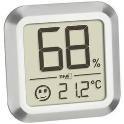 TFA Dostmann Humidore teploměr a vlhkoměr stříbrná 30.5056.54