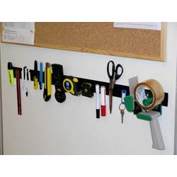 TRU COMPONENTS 730-330-2-Bag pásek se suchým zipem, lepicí, háčková a flaušová část, extra silná, (d x š) 100 mm x 50 mm, 2 pár