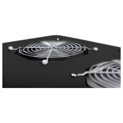 Digitus DN-19 FAN-4-B-N 19 palec 4 x větrák pro datové skříně 1 U pevná vestavba, s vypínačem Vhodné pro hloubku skříně: od 600 mm černá (RAL 9005)
