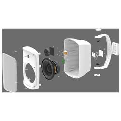 Monacor WALL-08T/WS ELA reprobox 50 W bílá 1 pár