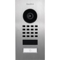 DoorBird D1101V Unterputz Wi-Fi, LAN domovní IP/video telefon venkovní jednotka, Nerezová ocel V2A (s práškovým nástřikem), 423866782