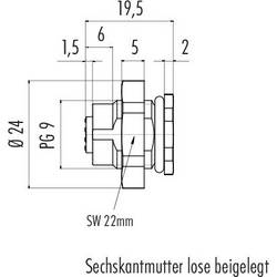 binder 86 4832 3002 00005 neupravený zástrčkový konektor pro senzory - aktory, 86 4832 3002 00005-20, piny: 5, 1 ks