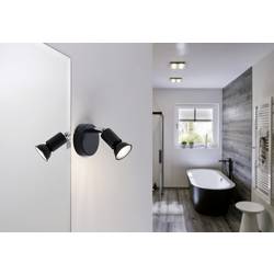 Paulmann Carolina 66750 nástěnný reflektor GU10 10 W antracitová, chrom