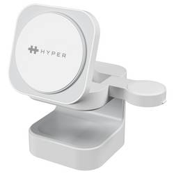 HYPER bezdrátová indukční nabíječka HyperJuice HJ3320WHGL bílá