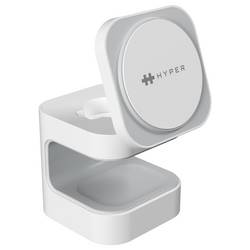 HYPER bezdrátová indukční nabíječka HyperJuice HJ3320WHGL bílá