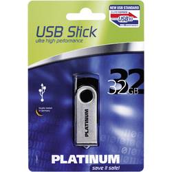 Platinum TWS USB flash disk 32 GB černá 177491 USB 3.2 (Gen 1x1)