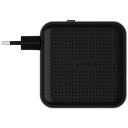 HYPER HyperJuice® 100W USB-C cestovní nabíječka, GaN, s adaptérem pro Evropu, s britským adaptérem, s americkým adaptérem, s adaptérem pro Čínu, 1x USB A , 3x