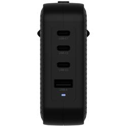 HYPER HyperJuice® 100W USB-C cestovní nabíječka, GaN, s adaptérem pro Evropu, s britským adaptérem, s americkým adaptérem, s adaptérem pro Čínu, 1x USB A , 3x