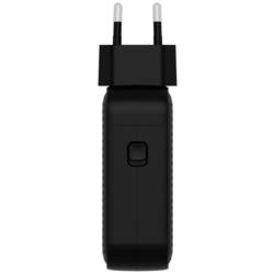 HYPER HyperJuice® 100W USB-C cestovní nabíječka, GaN, s adaptérem pro Evropu, s britským adaptérem, s americkým adaptérem, s adaptérem pro Čínu, 1x USB A , 3x