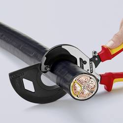 Knipex 95 36 320 štípací kleště na kabely s ráčnou hliníkový a měděný kabel, jedno- a vícežilový, 60 mm, 600 mm²
