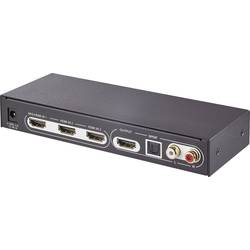 SpeaKa Professional 3 porty HDMI přepínač možnost 3D přehrávání, s dálkovým ovládáním, ARC (Audio Return Channel) 3840 x 2160 Pixel