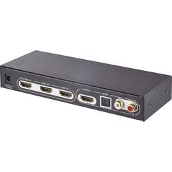 SpeaKa Professional SP-5441116 3 porty HDMI přepínač možnost 3D přehrávání, s dálkovým ovládáním, ARC (Audio Return Channel) 3840 x 2160 Pixel